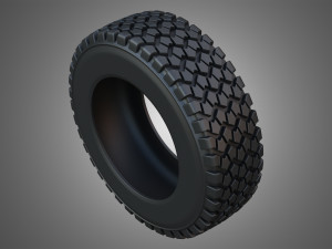 Truck Tire TW1 3D Model