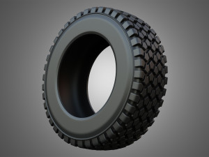 Truck Tire TW1 3D Model