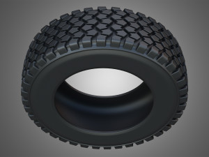 Truck Tire TW1 3D Model