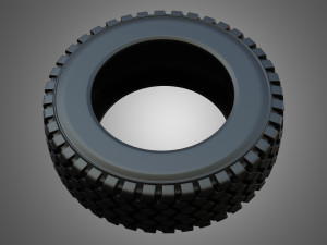 Truck Tire TW1 3D Model