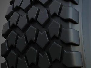 Truck Tire TW1 3D Model