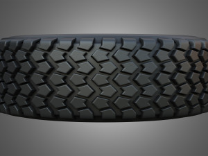 Truck Tire TW1 3D Model