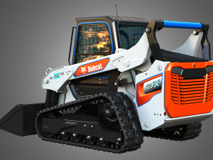 T7X All Electric Compact Track Loader - Bucket Modèle 3D