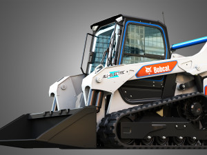 T7X All Electric Compact Track Loader - Bucket Modèle 3D