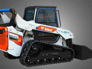 T7X All Electric Compact Track Loader - Bucket Modèle 3D