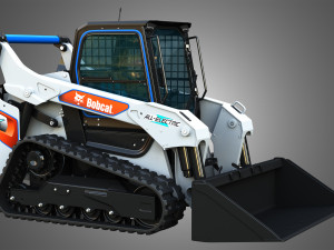 T7X All Electric Compact Track Loader - Bucket Modèle 3D