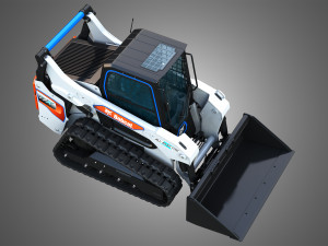 T7X All Electric Compact Track Loader - Bucket Modèle 3D