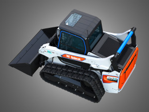 T7X All Electric Compact Track Loader - Bucket Modèle 3D