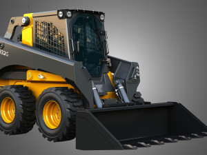 332G Skid Steer Loader - Bucket Model 3D