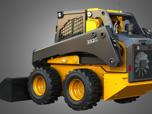 332G Skid Steer Loader - Bucket Model 3D