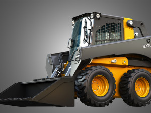 332G Skid Steer Loader - Bucket Model 3D