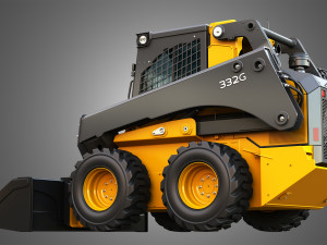 332G Skid Steer Loader - Bucket Model 3D