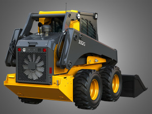 332G Skid Steer Loader - Bucket Model 3D