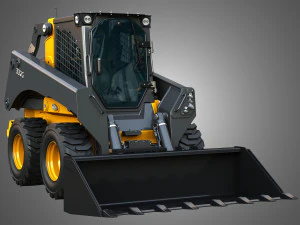 332G Skid Steer Loader - Bucket 3D Model