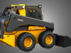 332G Skid Steer Loader - Bucket Model 3D