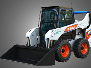 S7X All Electric Skid Steer Loader - Bucket 3D मॉडल