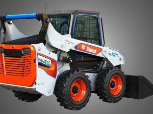 S7X All Electric Skid Steer Loader - Bucket 3D Модель