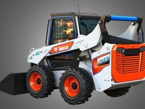 S7X All Electric Skid Steer Loader - Bucket 3D Модель