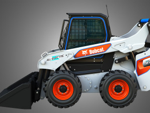 S7X All Electric Skid Steer Loader - Bucket 3D Модель