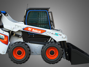 S7X All Electric Skid Steer Loader - Bucket 3D Модель