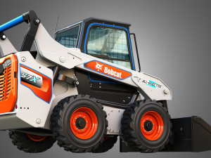 S7X All Electric Skid Steer Loader - Bucket 3D Модель