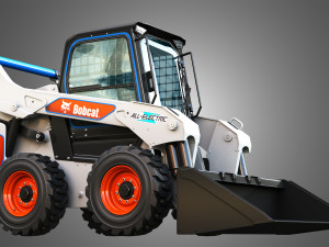 S7X All Electric Skid Steer Loader - Bucket 3D Модель
