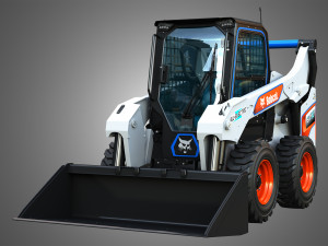 S7X All Electric Skid Steer Loader - Bucket 3D Модель