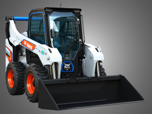 S7X All Electric Skid Steer Loader - Bucket 3D Модель