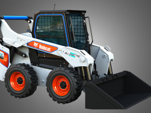 S7X All Electric Skid Steer Loader - Bucket 3D Модель