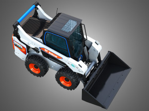 S7X All Electric Skid Steer Loader - Bucket 3D Модель