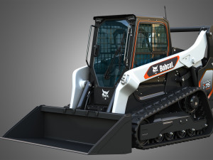 T76 Platinum Compact Track Loader - Bucket 3D मॉडल