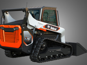T76 Platinum Compact Track Loader - Bucket Model 3D