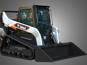 T76 Platinum Compact Track Loader - Bucket Model 3D