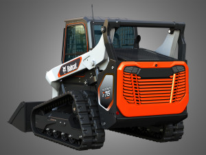 T76 Platinum Compact Track Loader - Bucket Model 3D