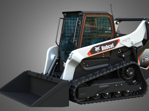 T76 Platinum Compact Track Loader - Bucket Model 3D