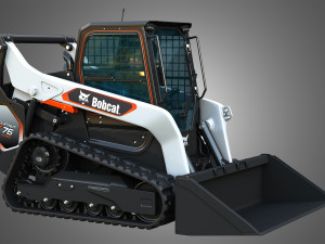 T76 Platinum Compact Track Loader - Bucket Model 3D