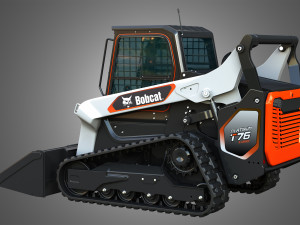 T76 Platinum Compact Track Loader - Bucket Model 3D