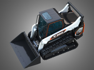 T76 Platinum Compact Track Loader - Bucket Model 3D