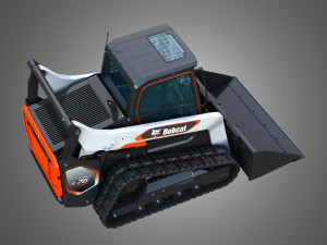T76 Platinum Compact Track Loader - Bucket Model 3D