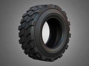 Tractor Tire 002 - One Piece 3D Модель