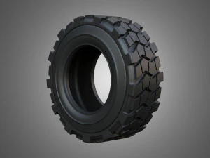 Tractor Tire 002 - One Piece 3D Model