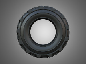 Tractor Tire 002 - One Piece 3D 模型