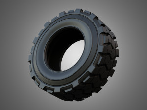 Tractor Tire 002 - One Piece 3D 模型
