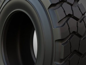Tractor Tire 002 - One Piece 3D 模型