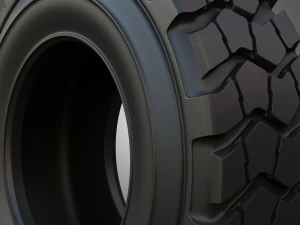 Tractor Tire 002 - One Piece 3D Model