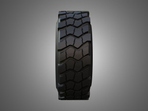 Tractor Tire 002 - One Piece 3D 模型