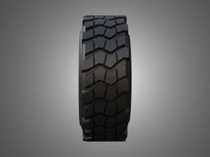 Tractor Tire 002 - One Piece 3D Model