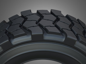 Tractor Tire 002 - One Piece 3D 模型