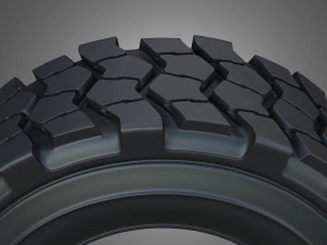 Tractor Tire 002 - One Piece 3D Model