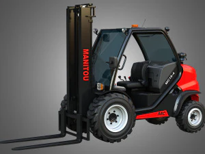 Manitou MC18-4 Forklift 3D Model